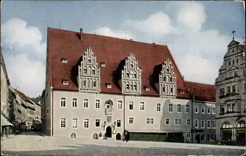 Ak Meißen in Sachsen, Rathaus, Außenansicht