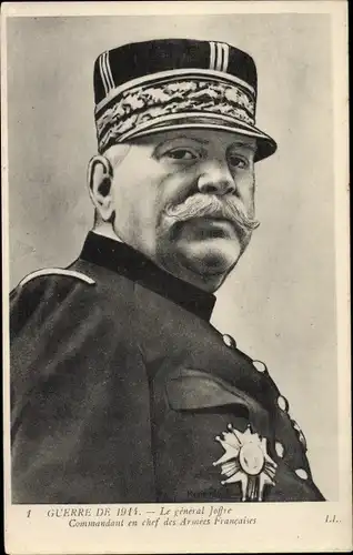 Ak Guerre de 1914, Le General Joffre, Heerführer