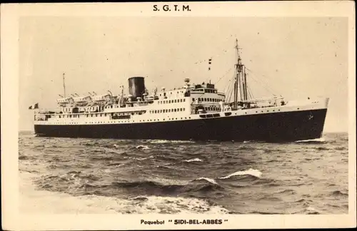 Ak Dampfschiff, Paquebot Sidi Bel Abbes, SGTM