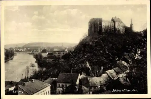 Ak Leisnig in Sachsen, Schloss Mildenstein