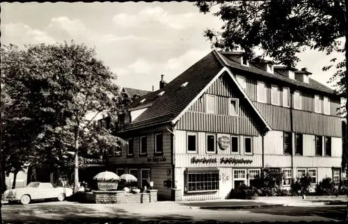 Ak Sankt Andreasberg Braunlage im Oberharz, Kurhotel Schützenhaus