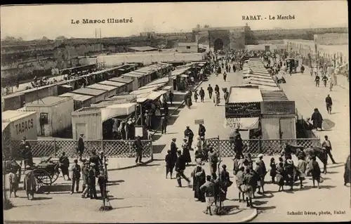 Ak Rabat Marokko, Le Marché