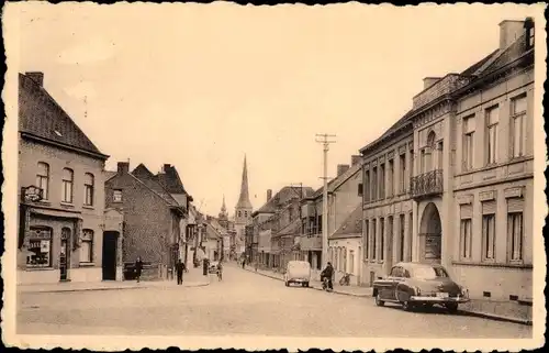 Ak Thielt Tielt Westflandern, Straßenpartie