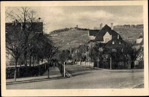 Ak Heilbronn am Neckar, Wartberg, Straßenpartie