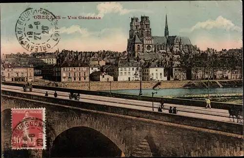 Ak Orléans Loiret, Vue Generale