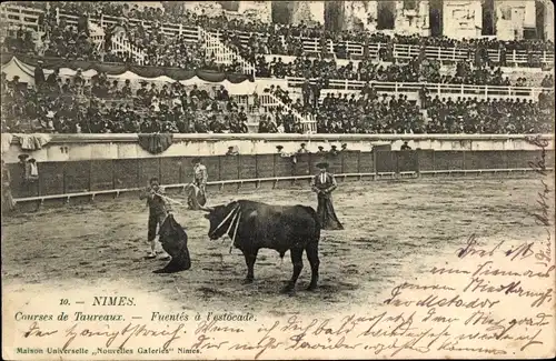 Ak Nîmes Gard, Courses de Taureaux
