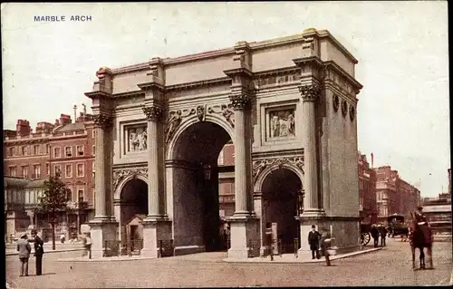 Ak London City England, Marble Arch