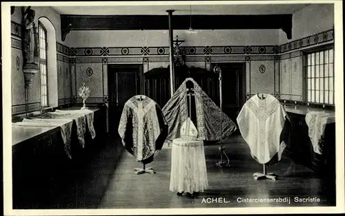 Ak Hamont Achel Flandern Limburg, Cistercienser Abdij, Sacristie