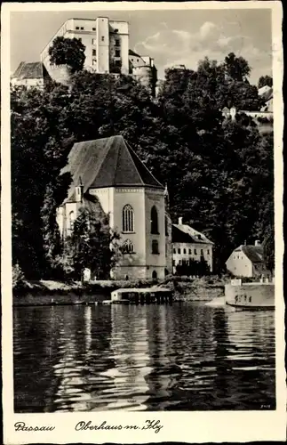 Ak Passau in Niederbayern, Oberhaus mit Ilz