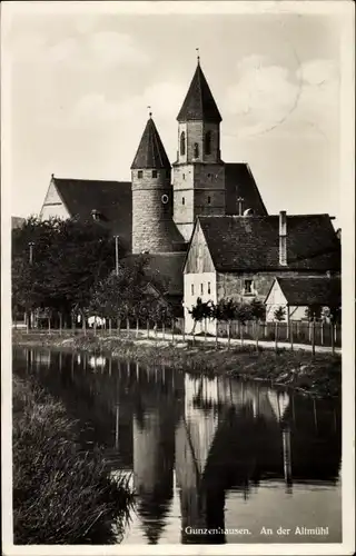 Ak Gunzenhausen im Fränkischen Seenland, An der Altmühl