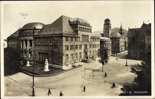 Ak Freiburg im Breisgau, Universität