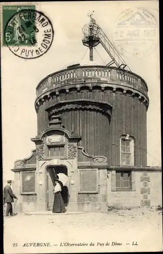 Ak Puy de Dôme, L'Observatoire du Puy de Dome, Observatorium