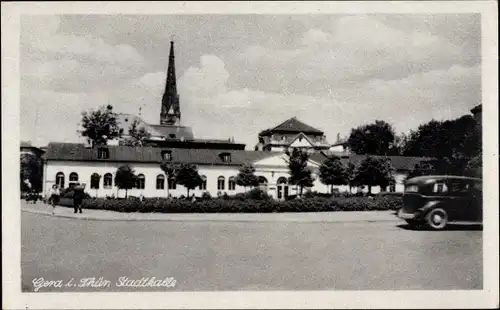 Ak Gera in Thüringen, Stadthalle