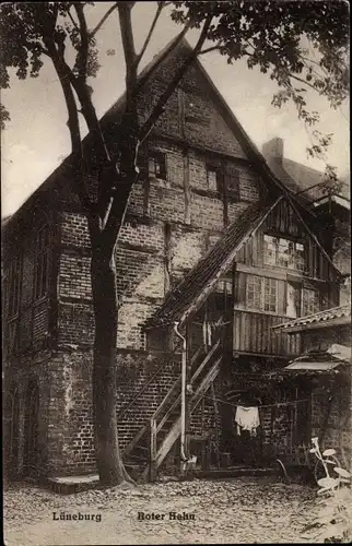 Ak Lüneburg in Niedersachsen, Roter Hahn