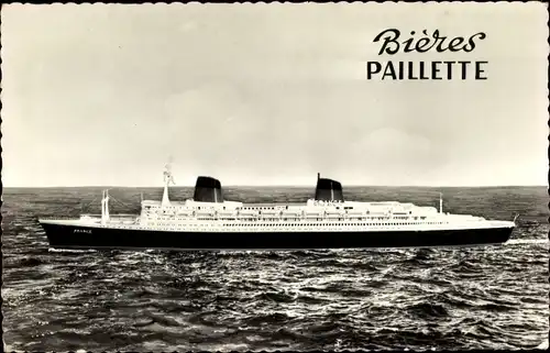 Ak Paquebot France, Compagnie Générale Transatlantique CGT, Longuer 315 metres