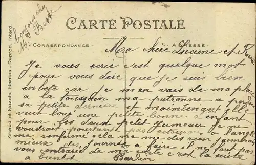 Ak Liebespaar, Bauern, Mann mit Regenschirm, Kuh, Une Demande en Mariage