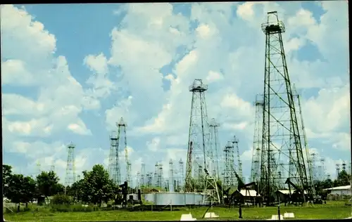 Ak Texas USA, Oil Field