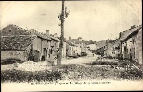 Ak Mandres sur Vair Lothringen Vosges, Le Village de la Colonie Scolaire