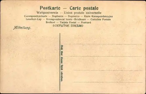 Litho Ak Berlin Mitte, National Denkmal, Kaiser Wilhelm auf einem Pferd, Arkaden, Stadtwappen