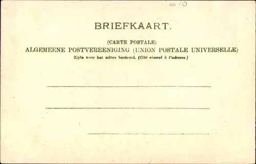 Efeublatt Litho Groningen Niederlande, Vischmarkt