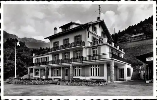 Ak Boveau Bovau Corbeyrier Kt. Waadt Schweiz, Bois Gentil, Gasthaus