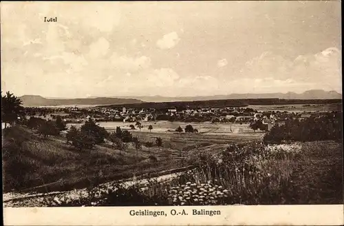 Ak Geislingen im Zollernalbkreis, Panorama