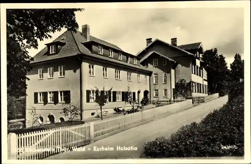 Foto Ak Bad Liebenstein Thüringen, Kurheim Holsatia