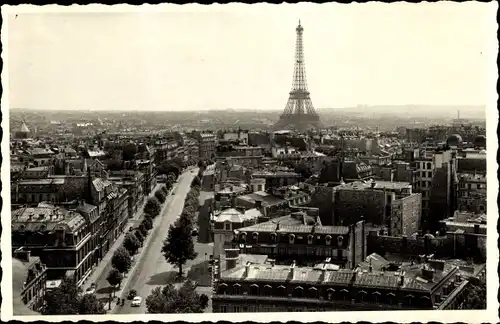 Ak Paris VII, La Tour Eiffel, Eiffelturm