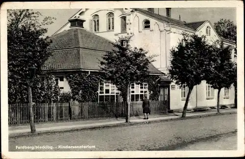 Ak Feldberg in Mecklenburg, Kindersanatorium