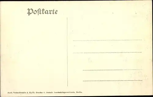 Ak Steinthaleben Kyffhäuserland in Thüringen, Kyffhäuser, Kaiser Wilhelm Denkmal