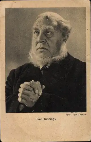 Ak Schauspieler  Emil Jannings, Portrait