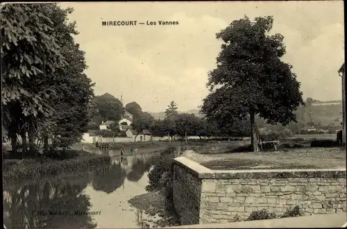 Ak Mirecourt Lothringen Vosges, Les Vannes