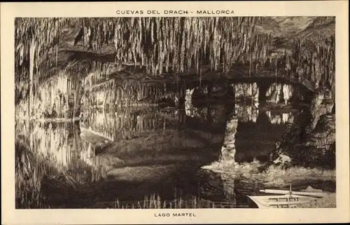 Ak Mallorca Balearische Inseln, Cuevas del Drach, Lago Martel, Höhle