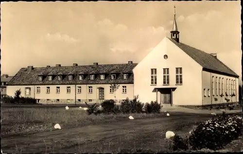 Ak Züssow in Mecklenburg Vorpommern, Züssower Diakonie Anstalten, Wichernhaus und Festsaal