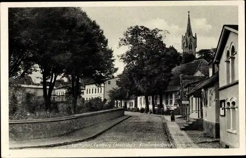 Ak Feldberg in Mecklenburg, Fürstenbergerstraße