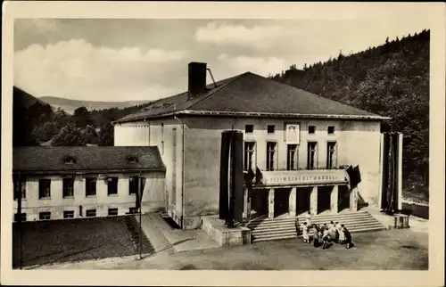 Ak Ilmenau in Thüringen, Blick auf die Festhalle