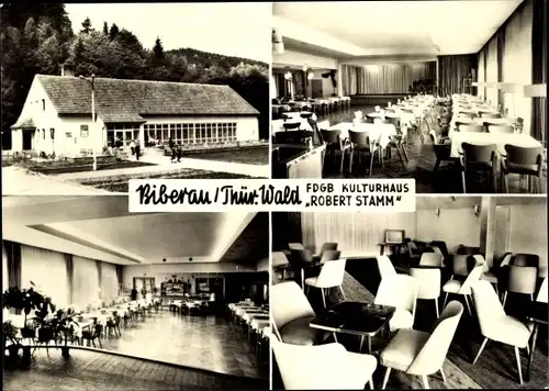 Ak Biberau Schleusegrund Thüringen, FDGB Kulturhaus Robert Stamm