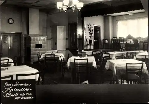 Ak Schnett Masserberg in Thüringen, Gast u. Pensionshaus Spindler