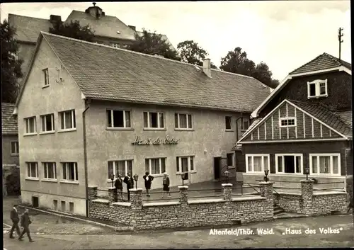 Ak Altenfeld Großbreitenbach in Thüringen, Haus des Volkes