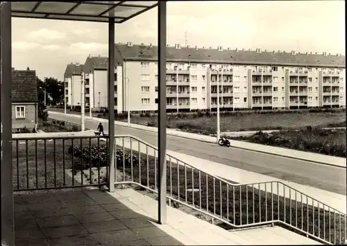 Ak Herzberg Elster, Neubauten an der Lugstraße, Wohnhäuser