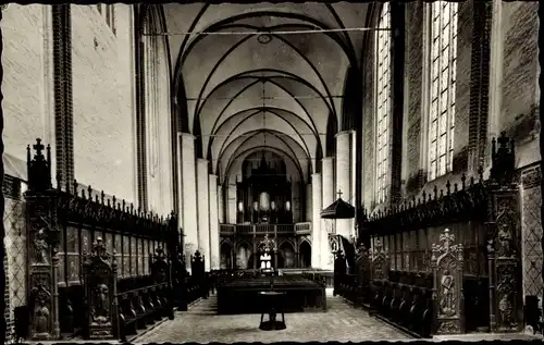 Ak Bardowick in Niedersachsen, Dom, Innenansicht