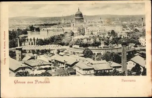 Ak Potsdam in Brandenburg, Panorama