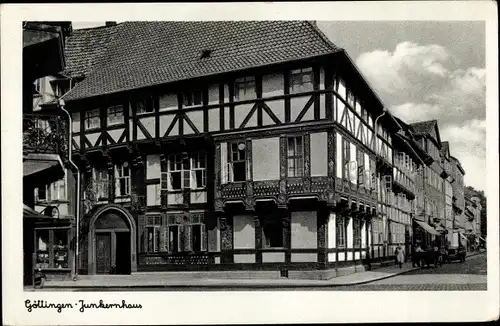 Ak Göttingen in Niedersachsen, Junkernhaus