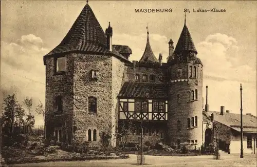 Ak Magdeburg, St. Lukas-Klause