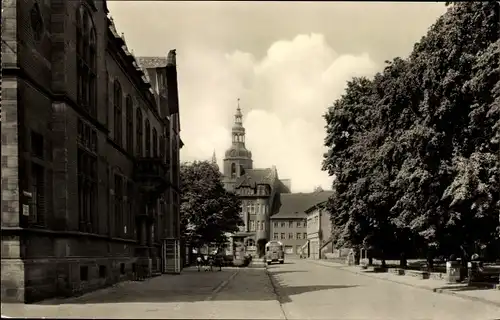 Ak Lutherstadt Eisleben, Poststraße