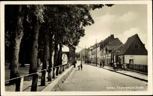 Ak Lychen in der Uckermark, Fürstenberger Straße