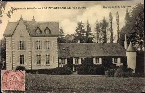 Ak Saint Gérand le Puy Allier, Château de Saint Etienne