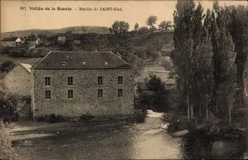Ak Saint Gal Allier, Moulin