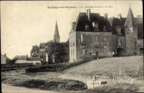 Ak Saligny sur Roudon Allier, Château