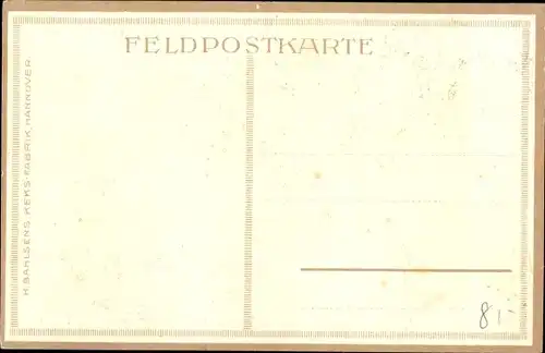 Künstler Ak Goossens, deutsche Soldaten, Reklame Leibniz Keks